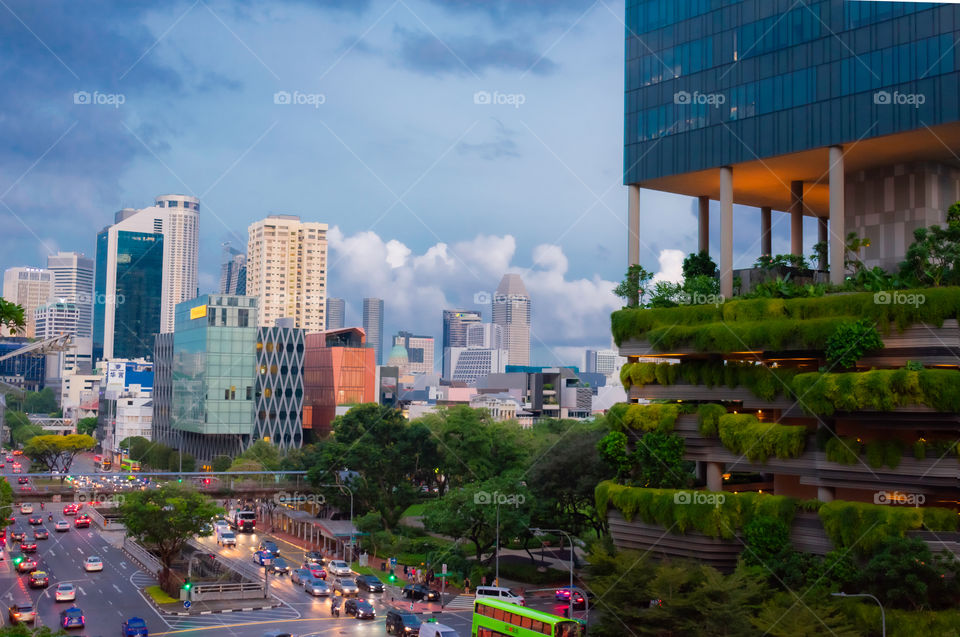 Beautiful scenery at Chinatown