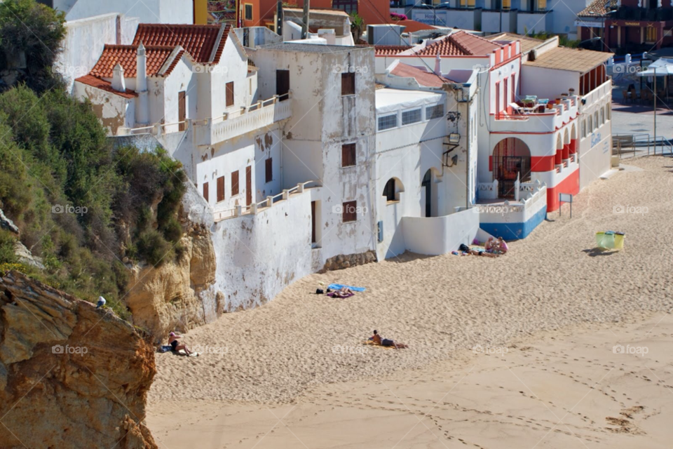 carvoeiro beach ocean travel by KathOnEarth