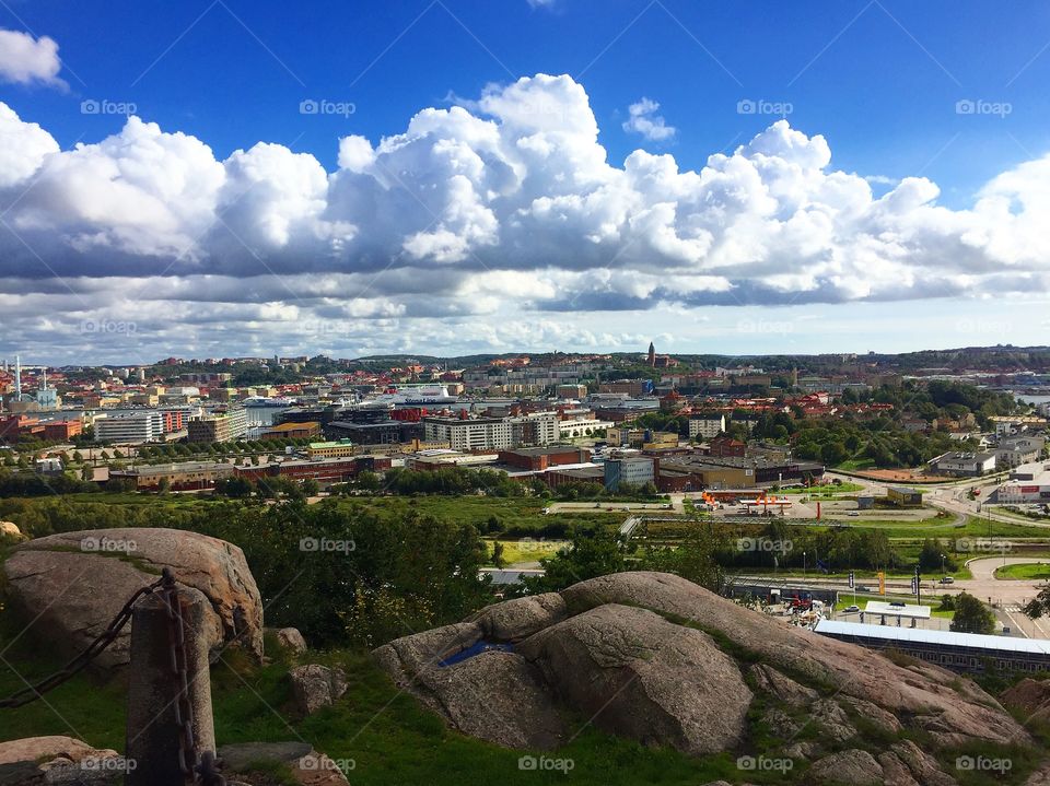 View of Gothenburg city