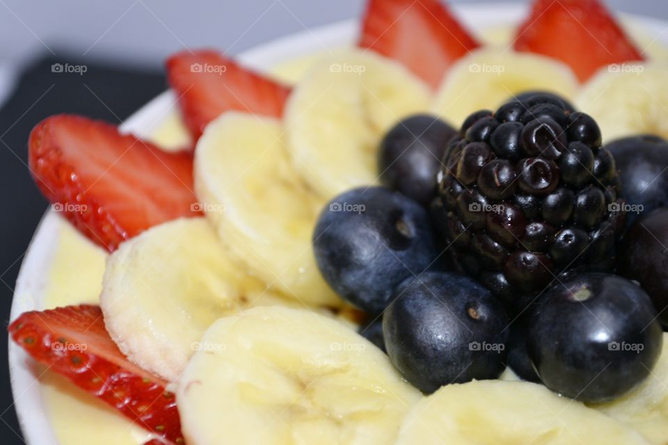 Fresh fruit smoothie