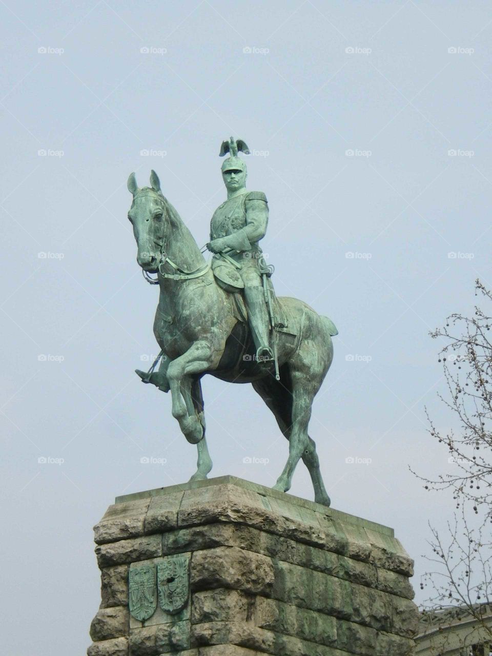 Statue of Wilhelm II, Cologne, Germany