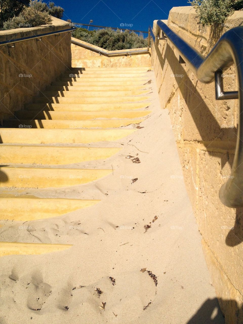 Beach stairs