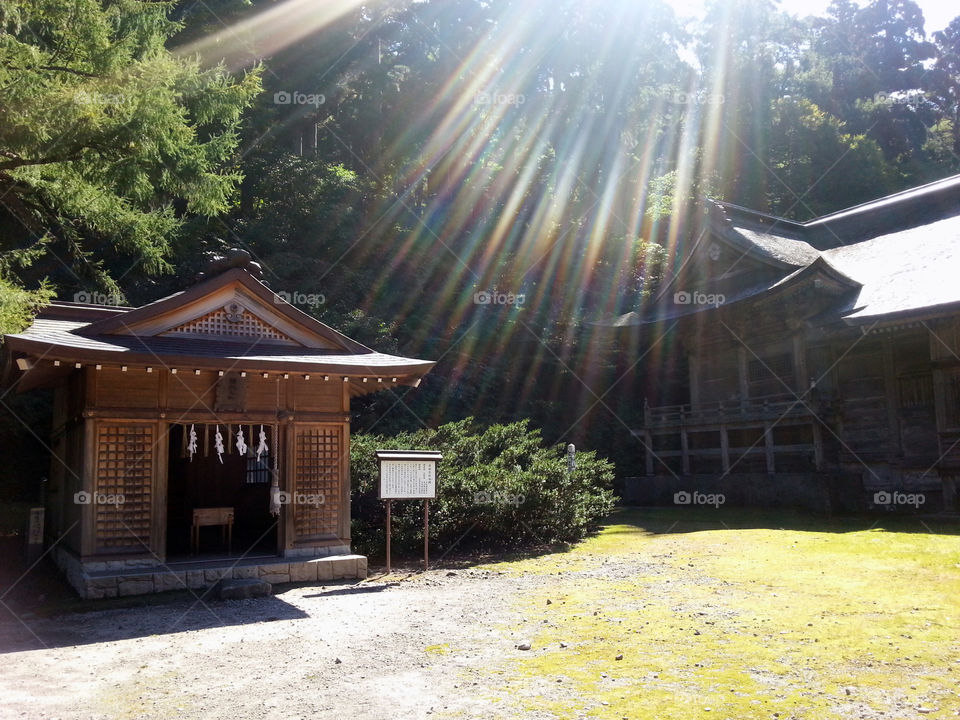 Shinto shrine of light
