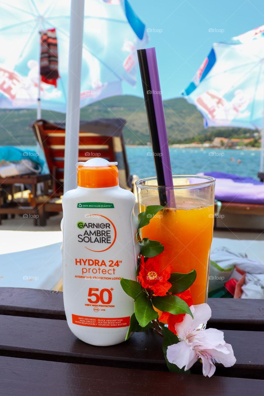 Garnier Ambre Solaire- Hydra 24 h protect,  50+