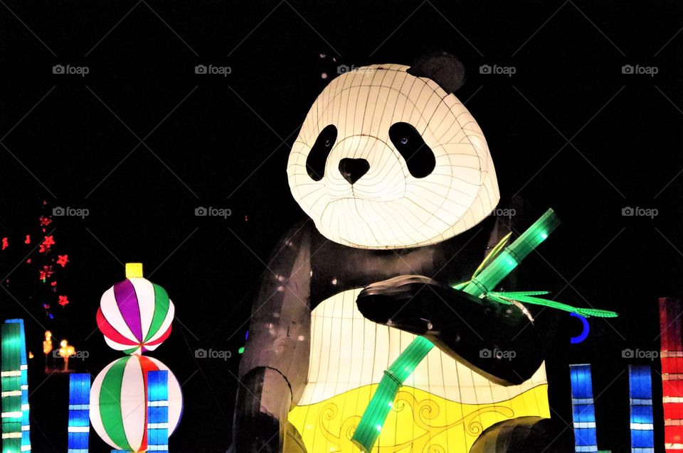 Panda - Catskill Lantern Festival 2020