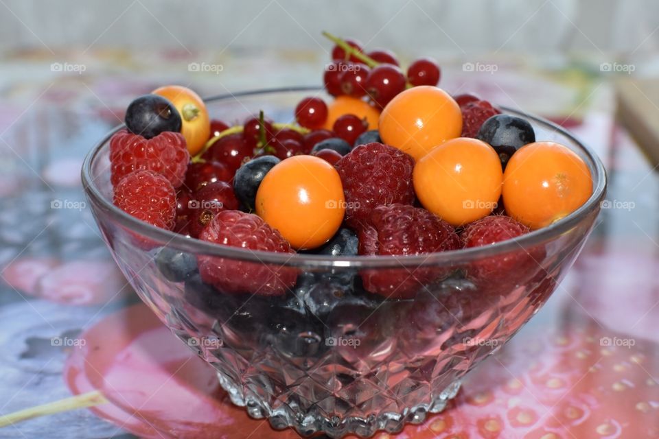 Fruits and berries 