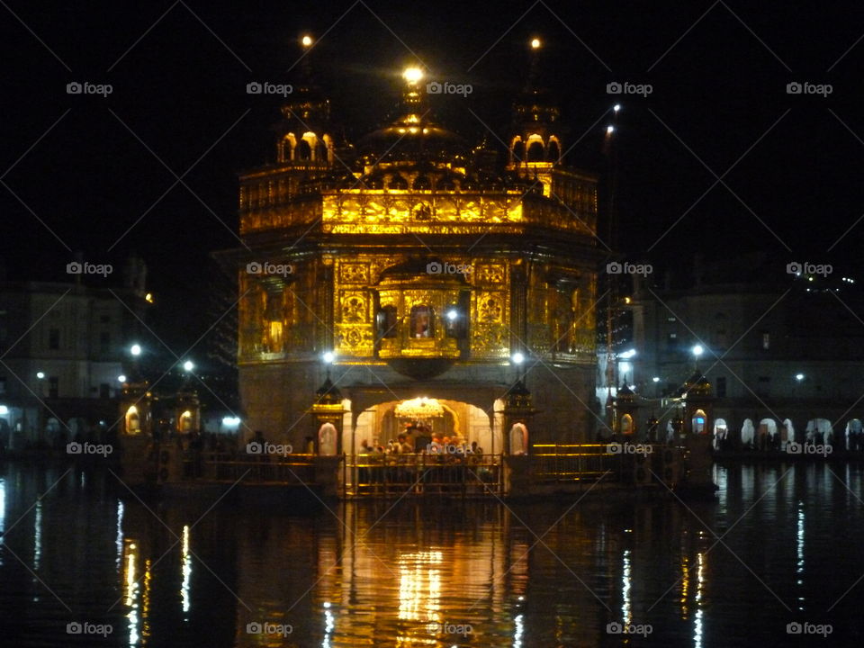 Golden Temple. An image of the Golden Temple in India from my visit in 2012.