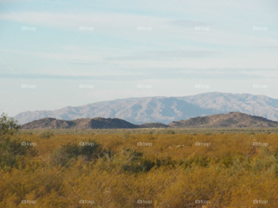mountain landscape Arizona desert landscape