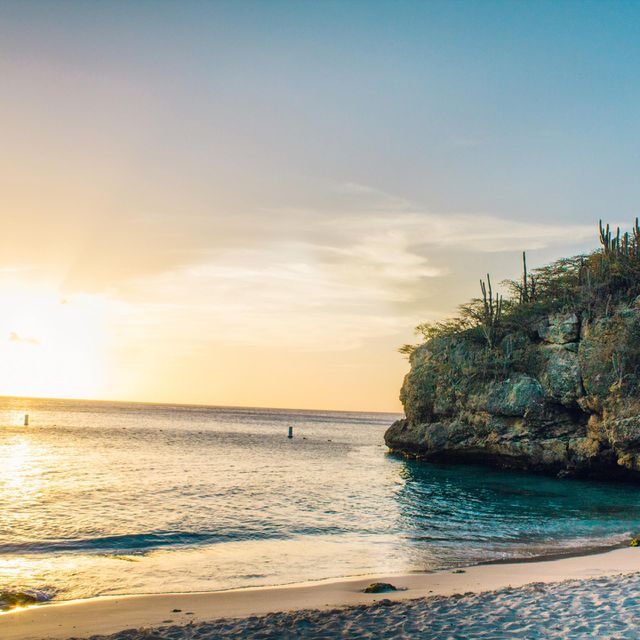 Sunset at beach