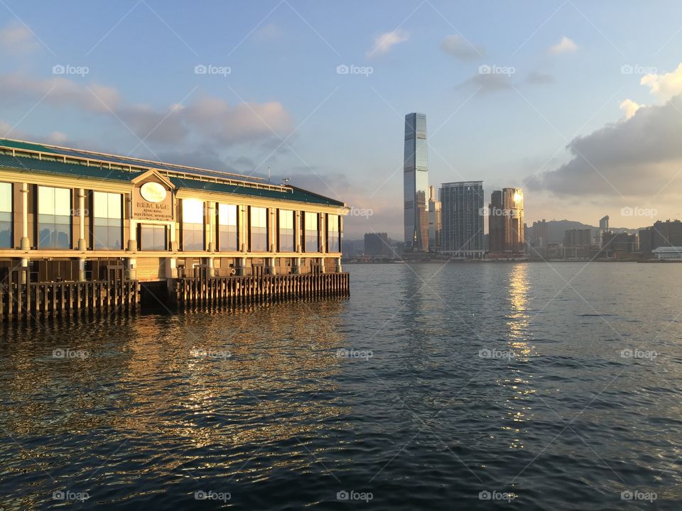 Dawn in Hong Kong