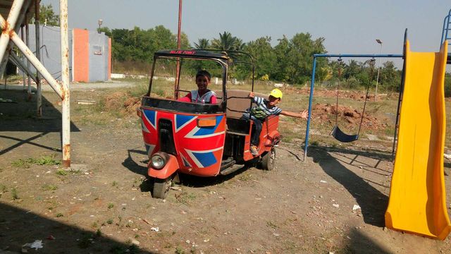 Children having fun
