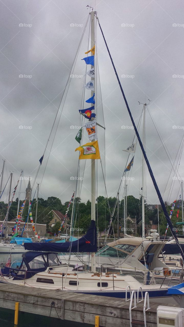 Boats in the Harbor