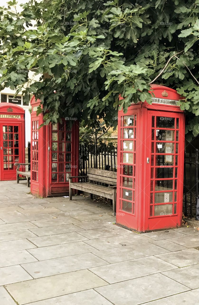 London telephone boxes