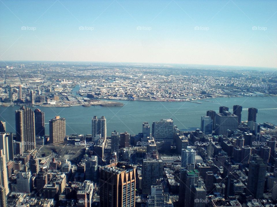 New York, New York. View from the Empire State Building