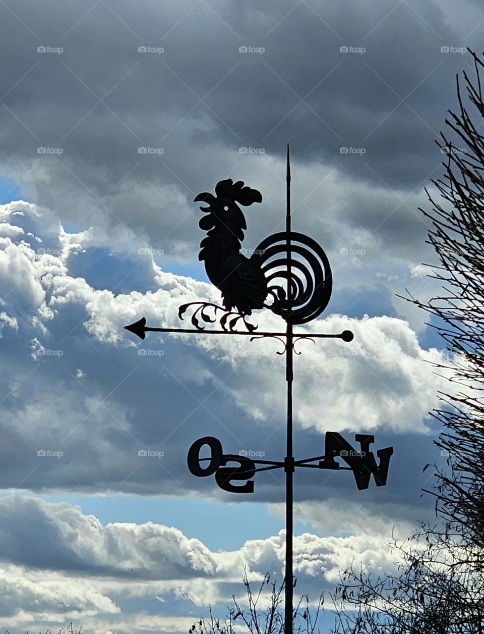 girouette in Melk garden