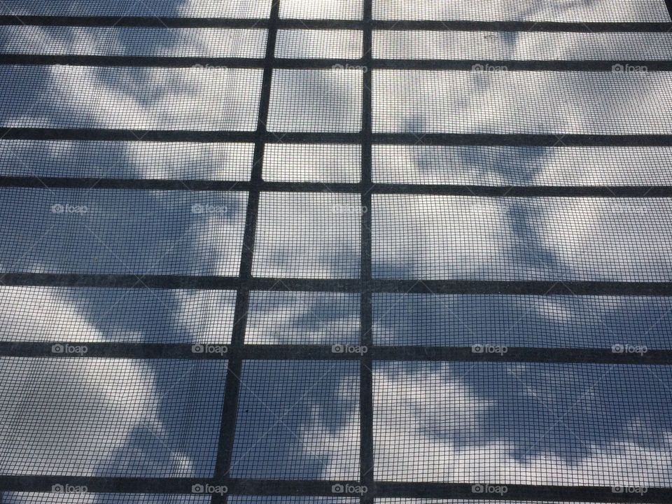 Sky through the window