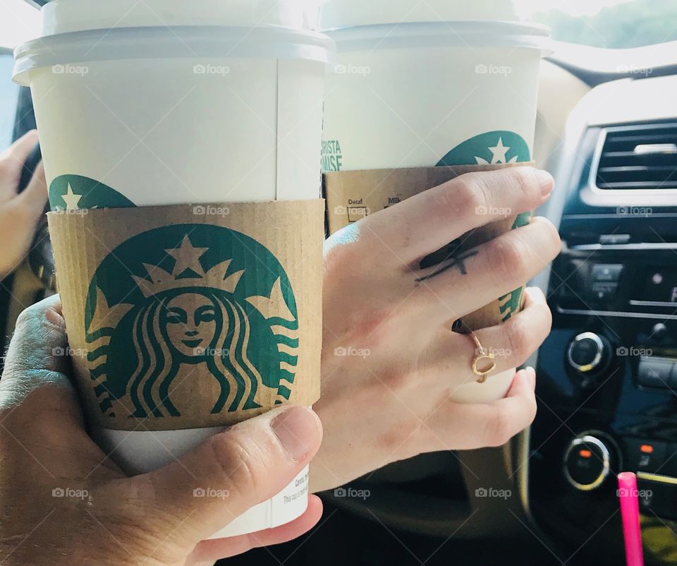 A little Starbucks to keep us going after a 6 hour drive to Kentucky. 