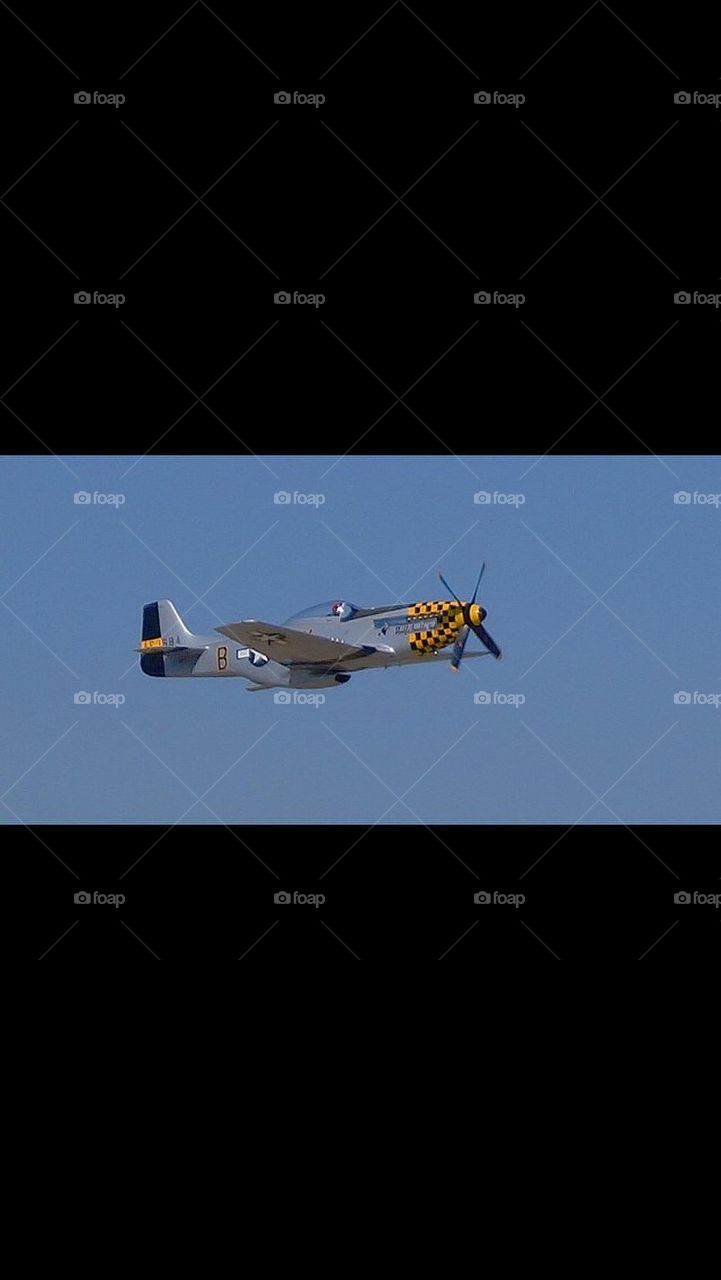 P51 flyby 