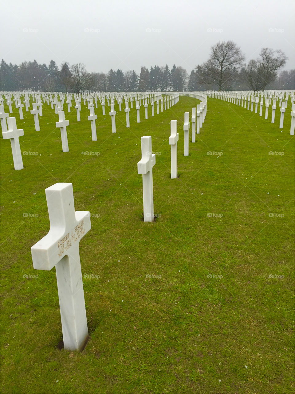 Henri Chapelle American Cemetery in Belgium