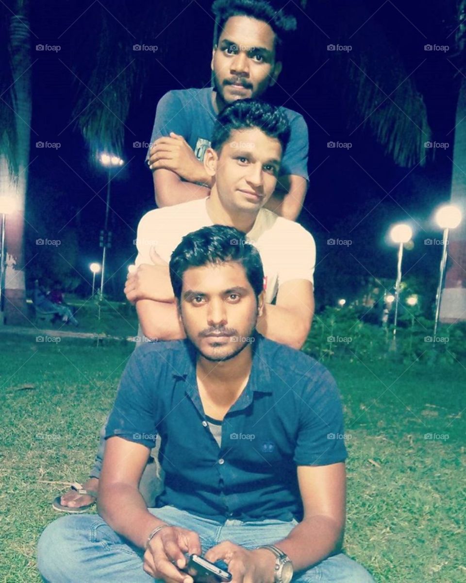 3 idiots... me and my friends