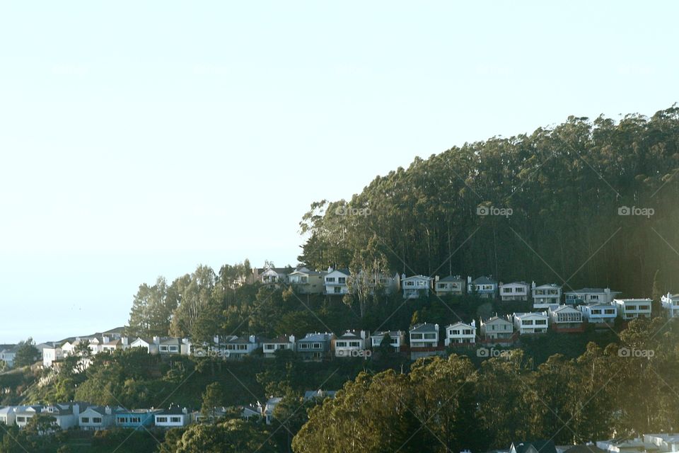 Houses on the hill