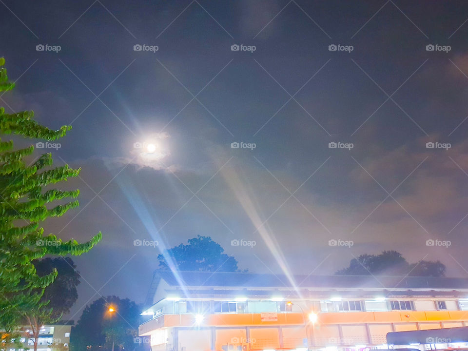 Spot light vs Moon light