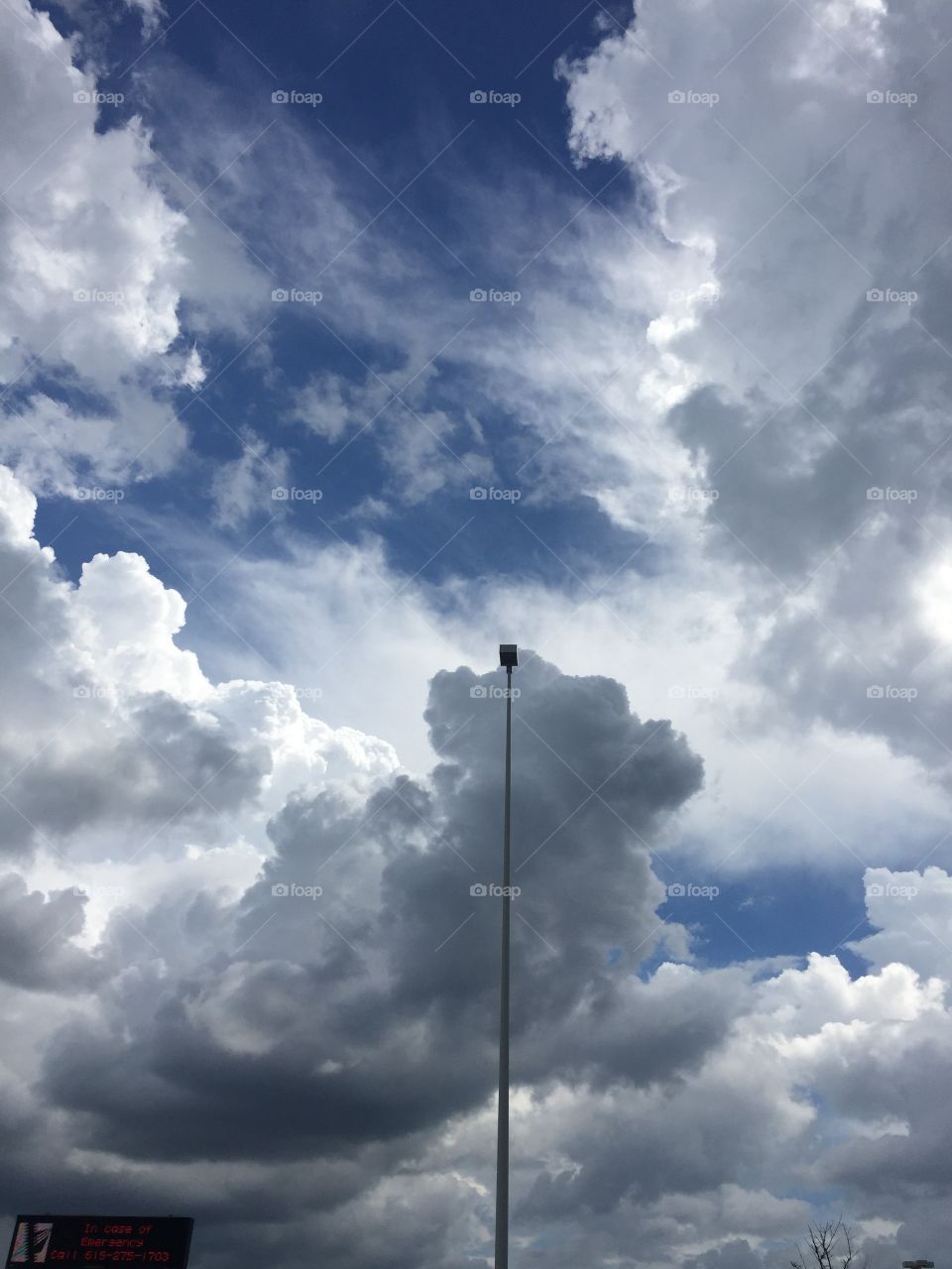 Storm clouds