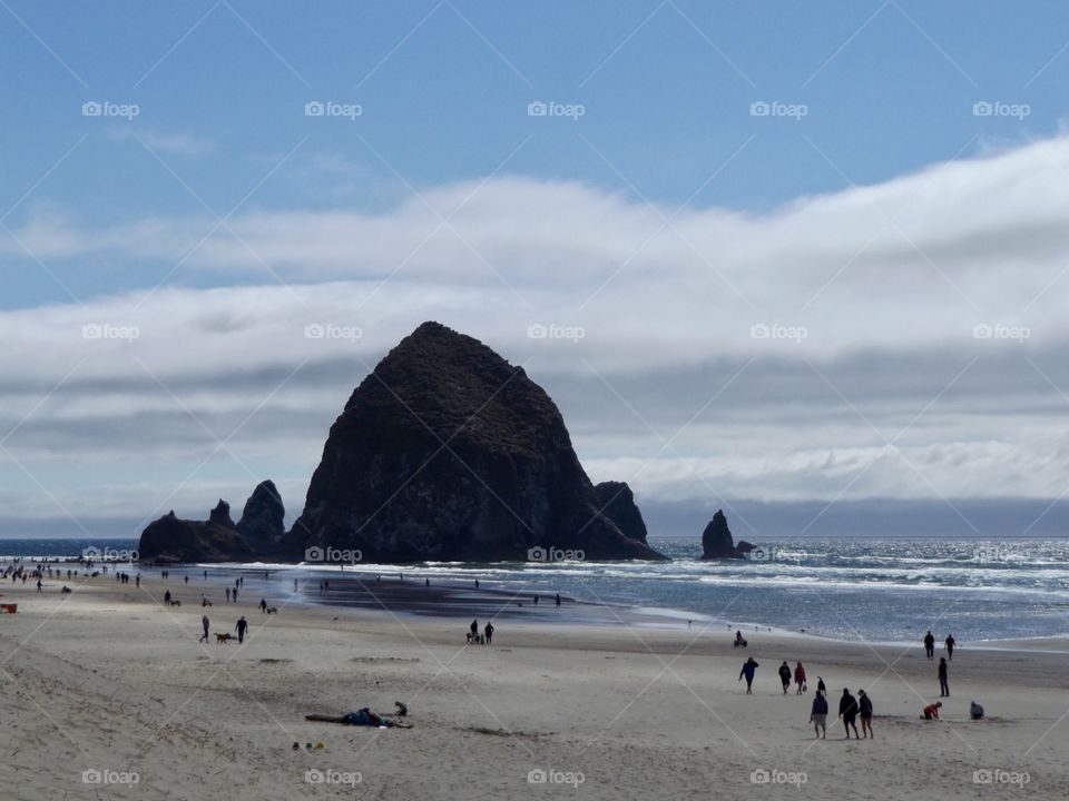 Heystack Rock, Cannon Beach, Oregon 