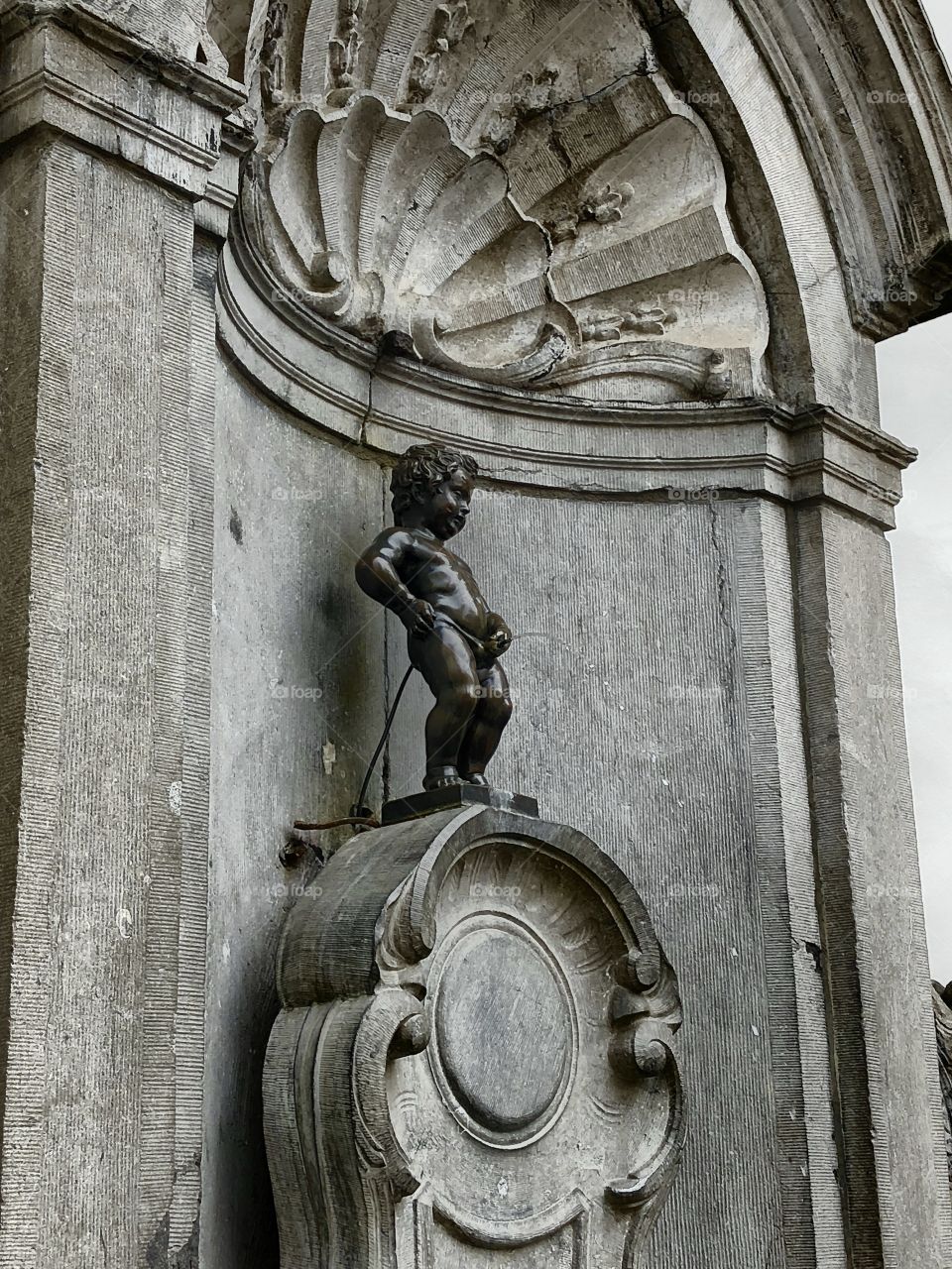 Manneke pis in Brussels 