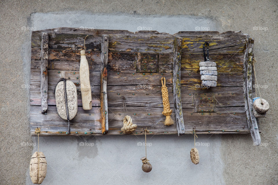 Fishing equipment. 