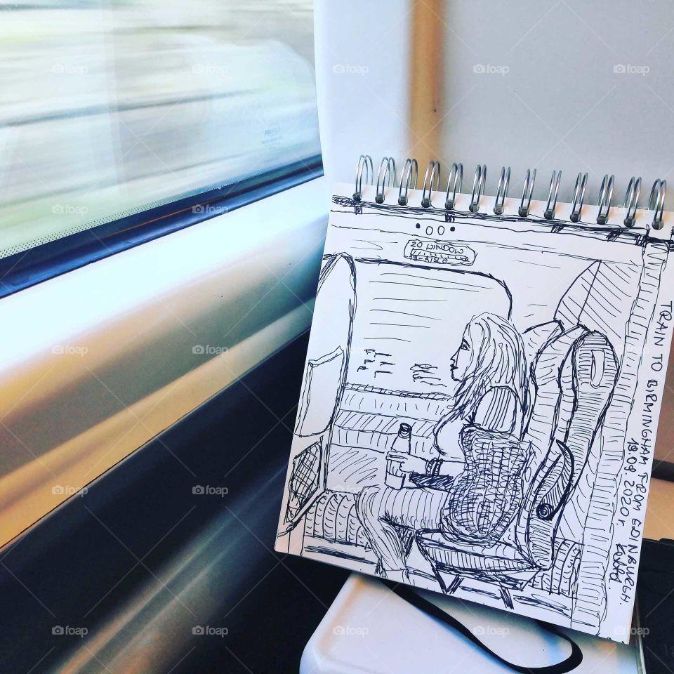 An illustration of train in the train