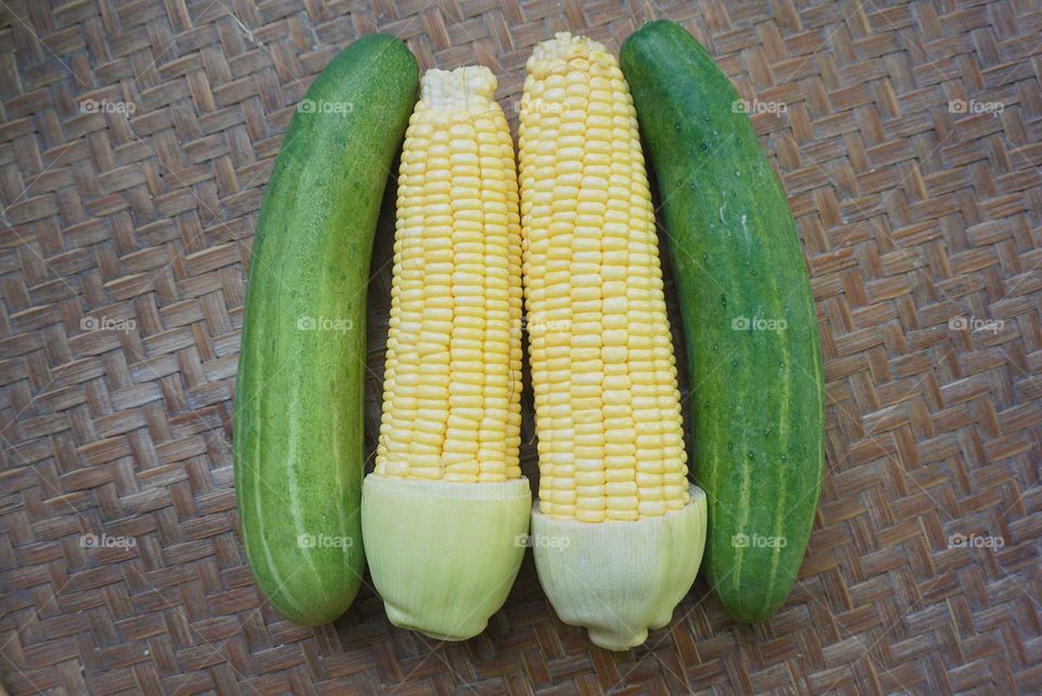 Corn And Cucumber