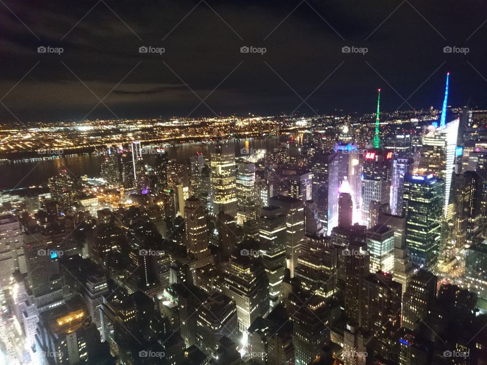 New York City Night view