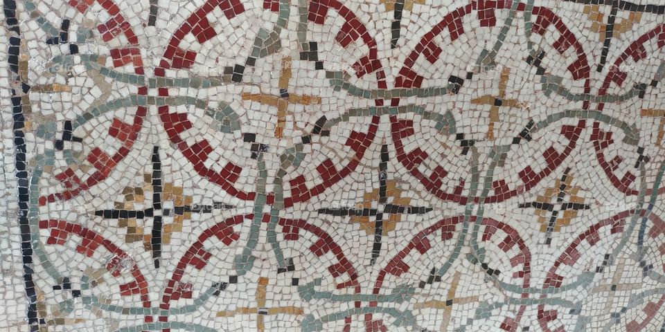roman mosaic pattern