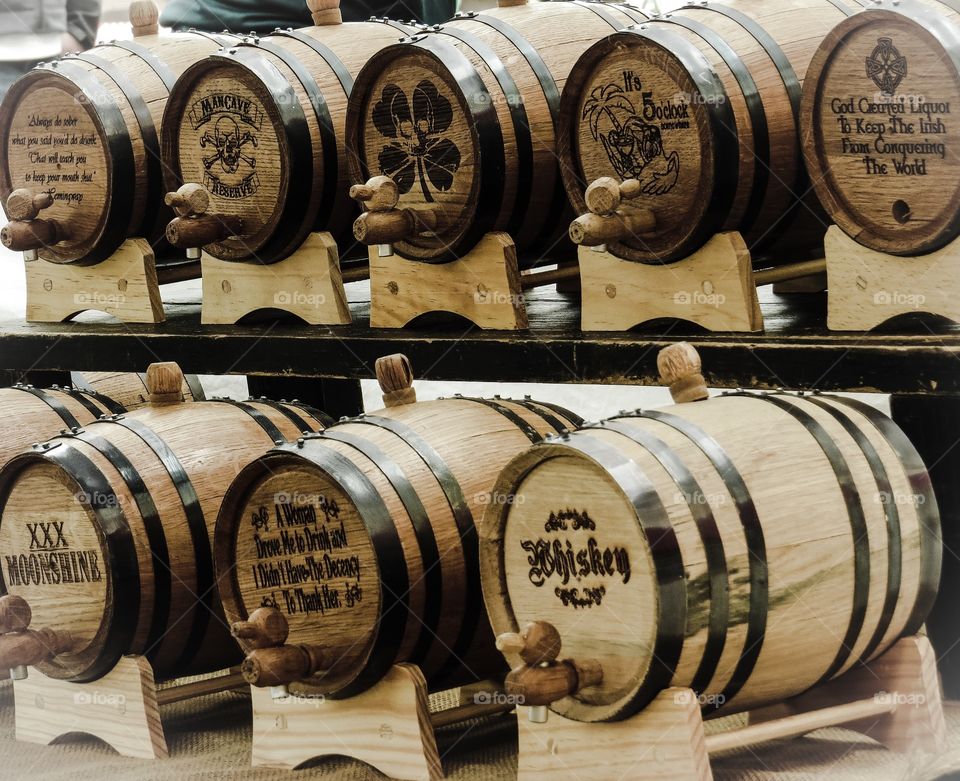 Whiskey Barrels