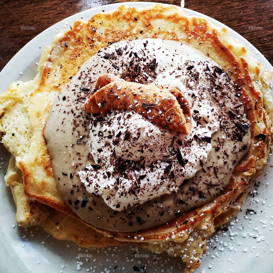 pancakes for breakfast