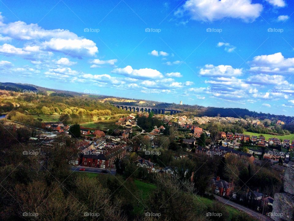 View from the top of Conisborough Castle