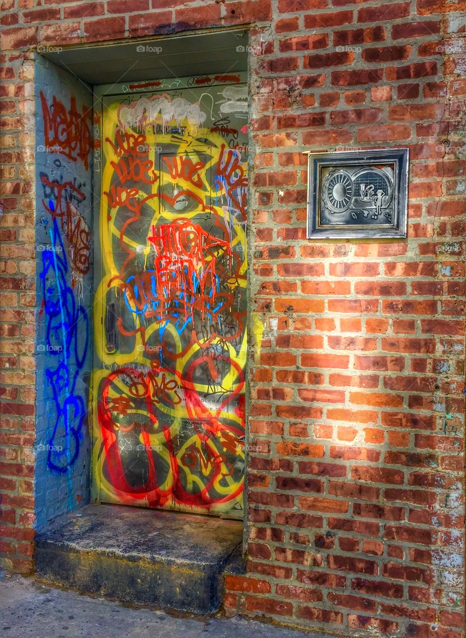 Wall, Graffiti, Brick, Old, Urban