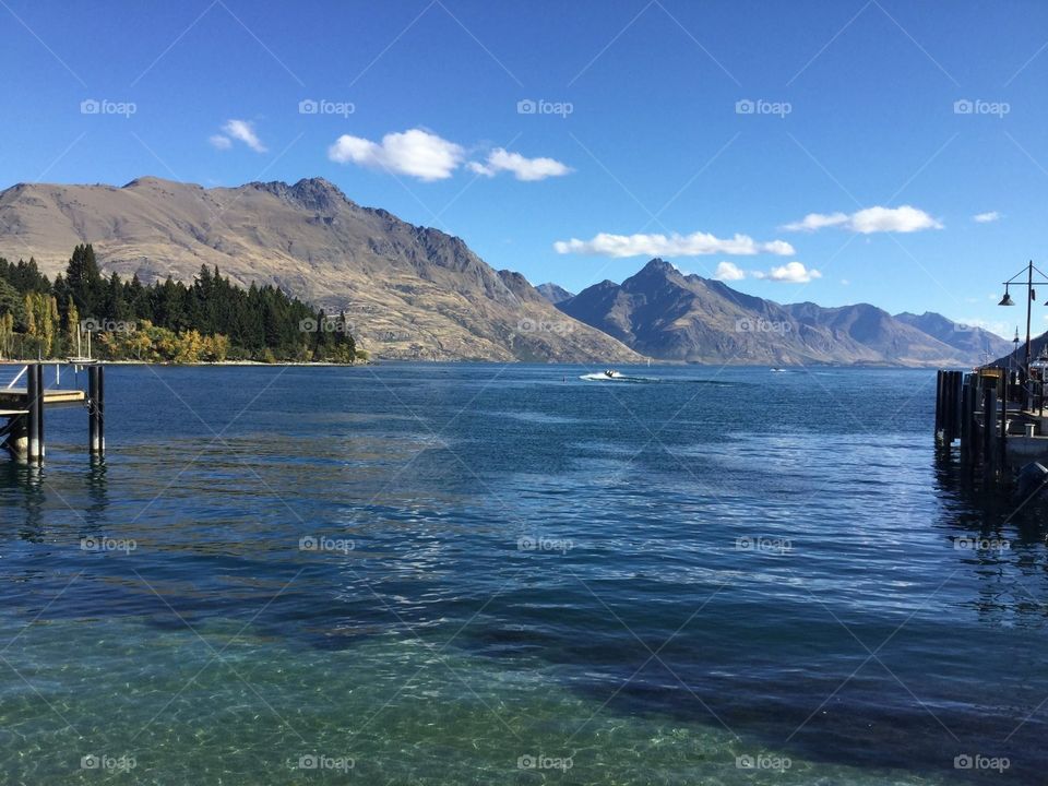 Beautiful clear lake waters! 