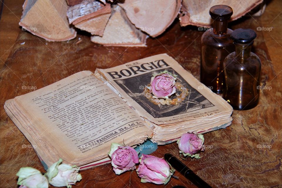 Old book, Borgia 