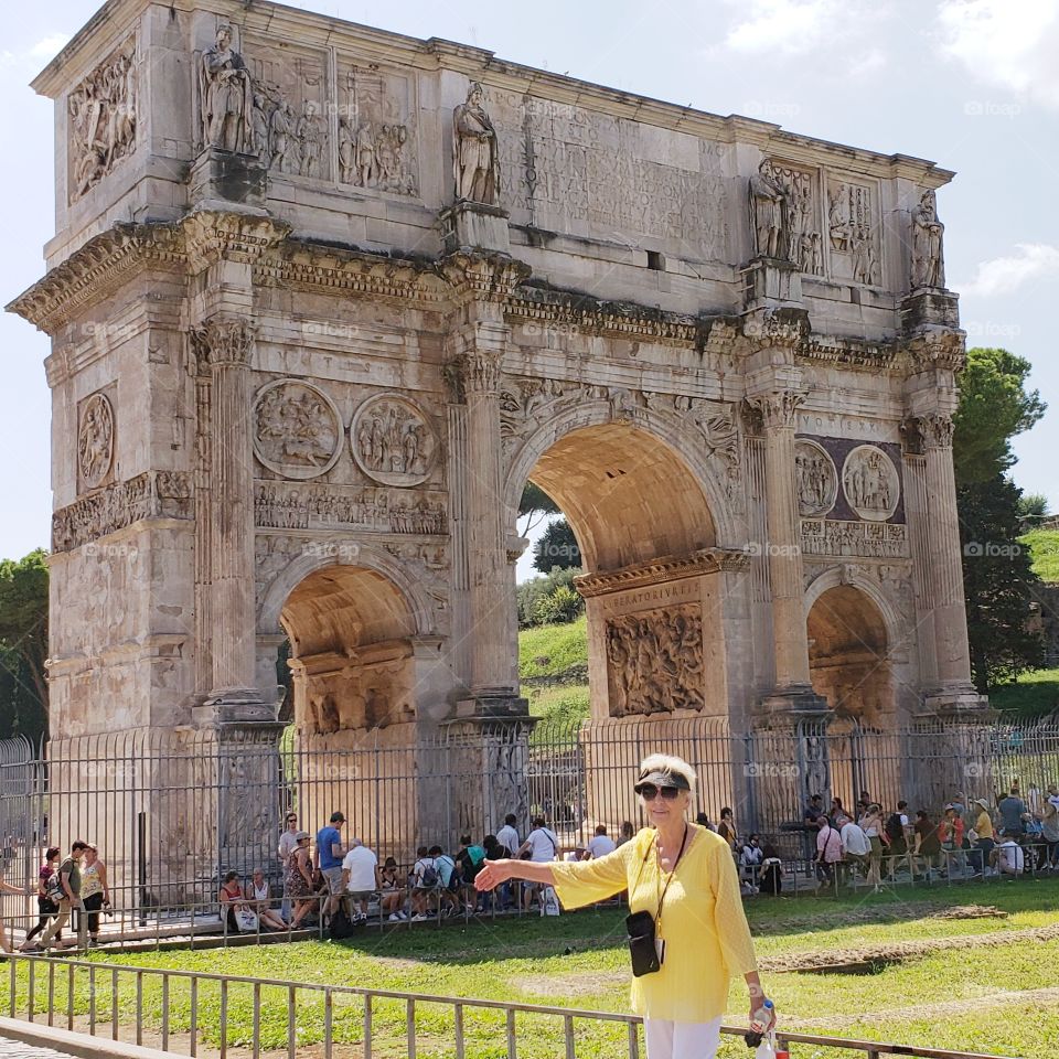 Arch of Constantine Rome Italy
