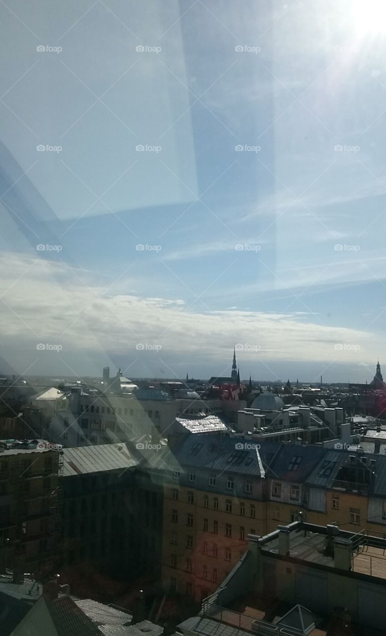 Cloudy in Riga