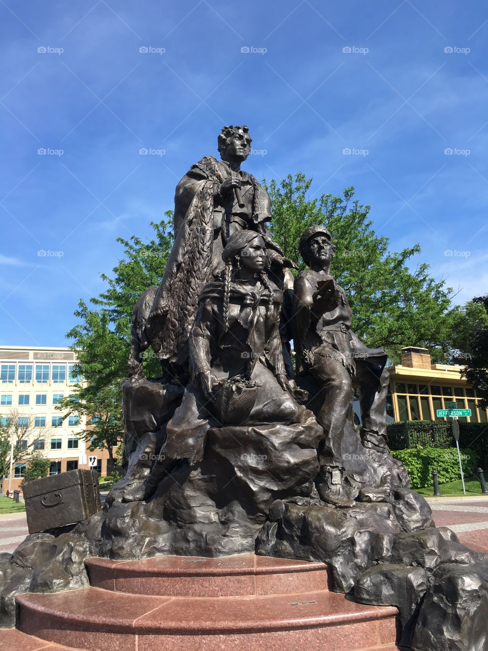Thomas Jefferson Kansas City statue
