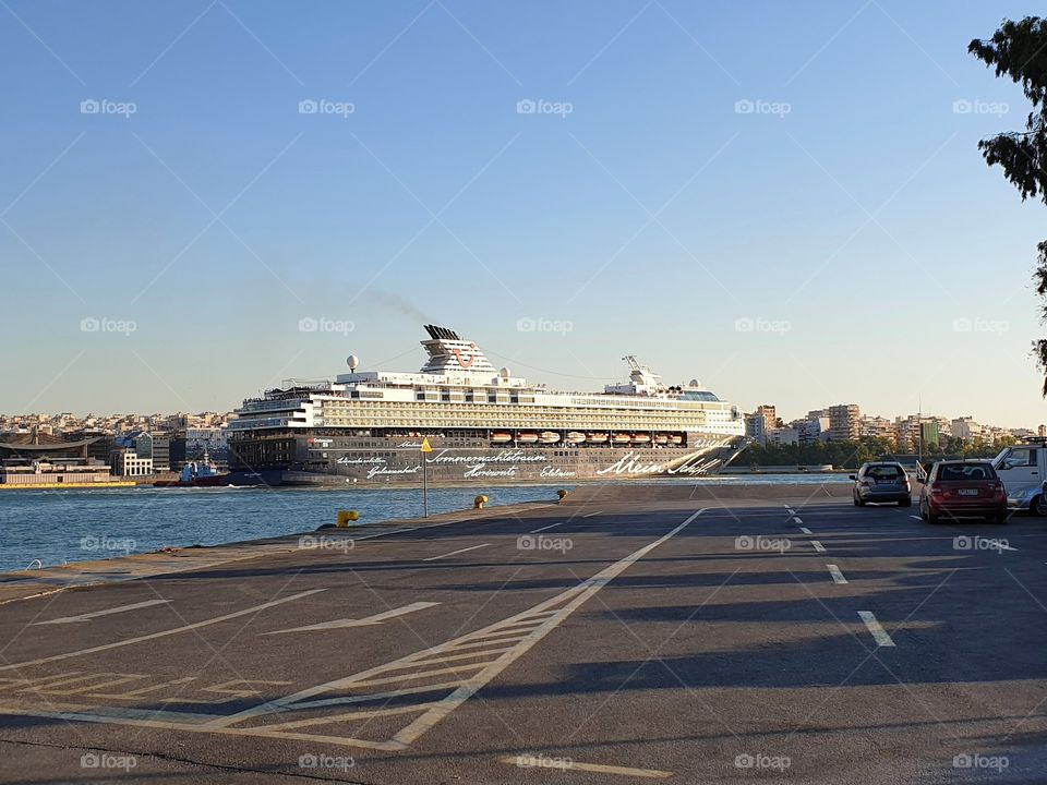 Port in Athens, Greece
