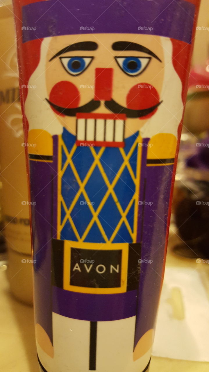 Nutcracker Avon bottle