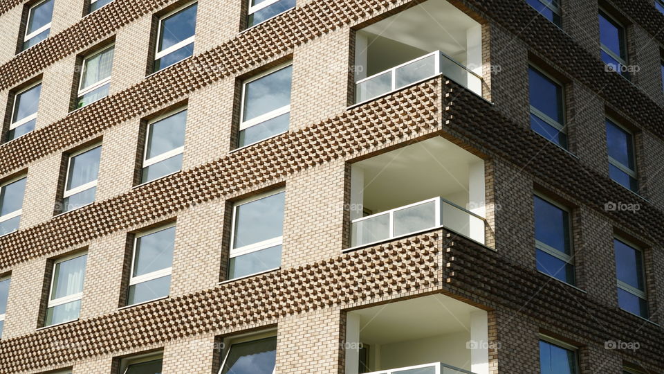 Architecture in Antwerp, Belgium.