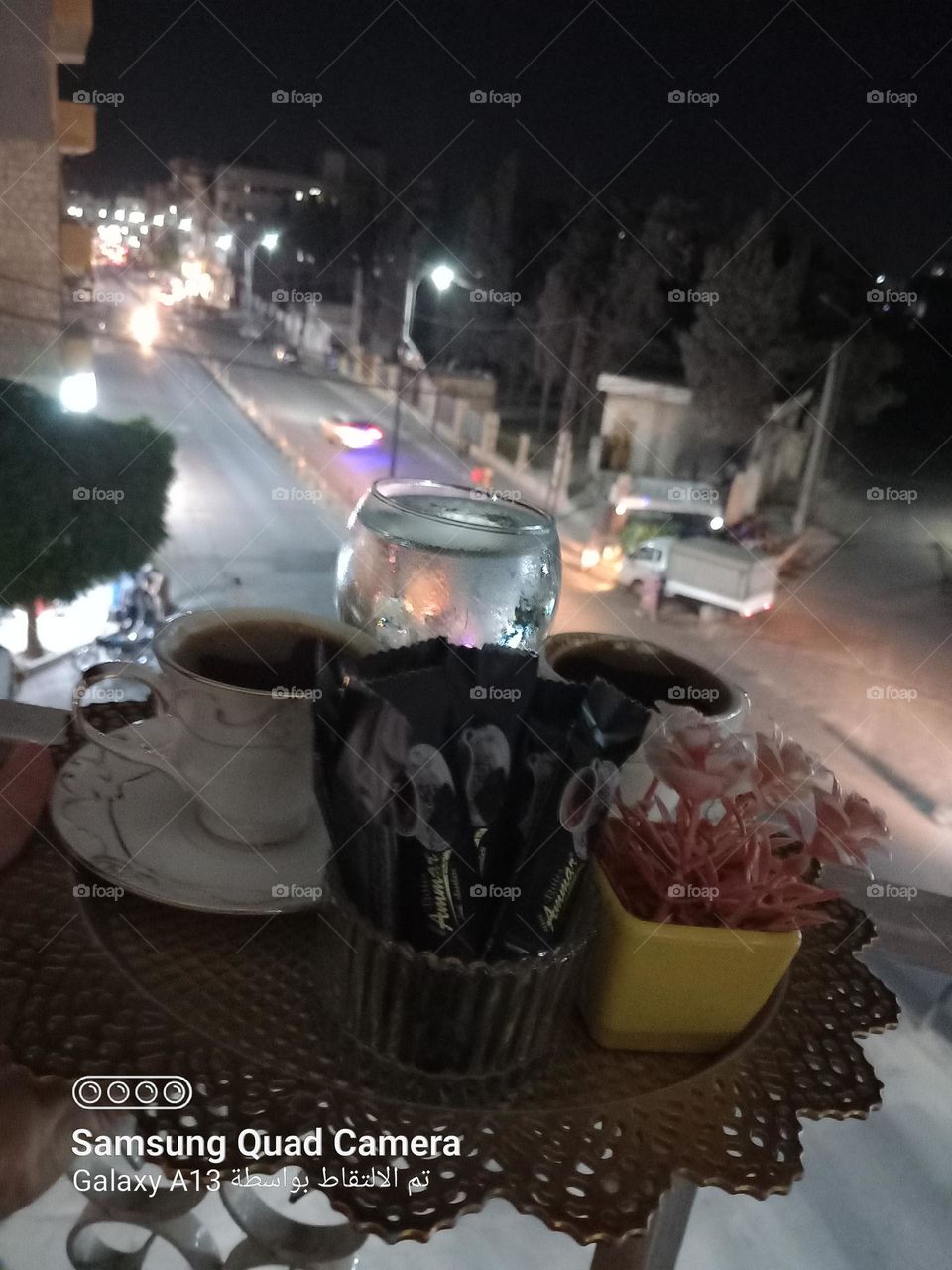 Coffee and the view from my window