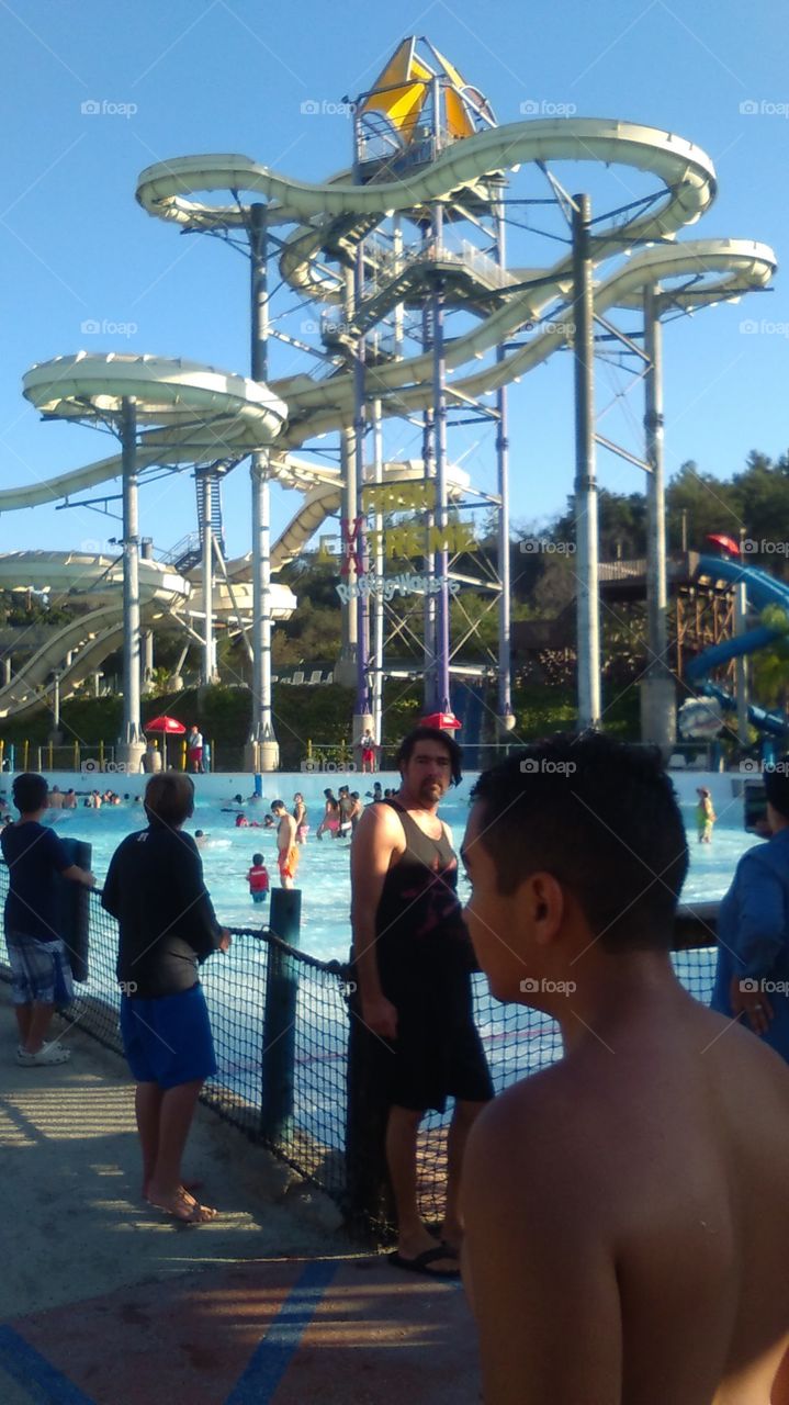 raging waters  the big slide