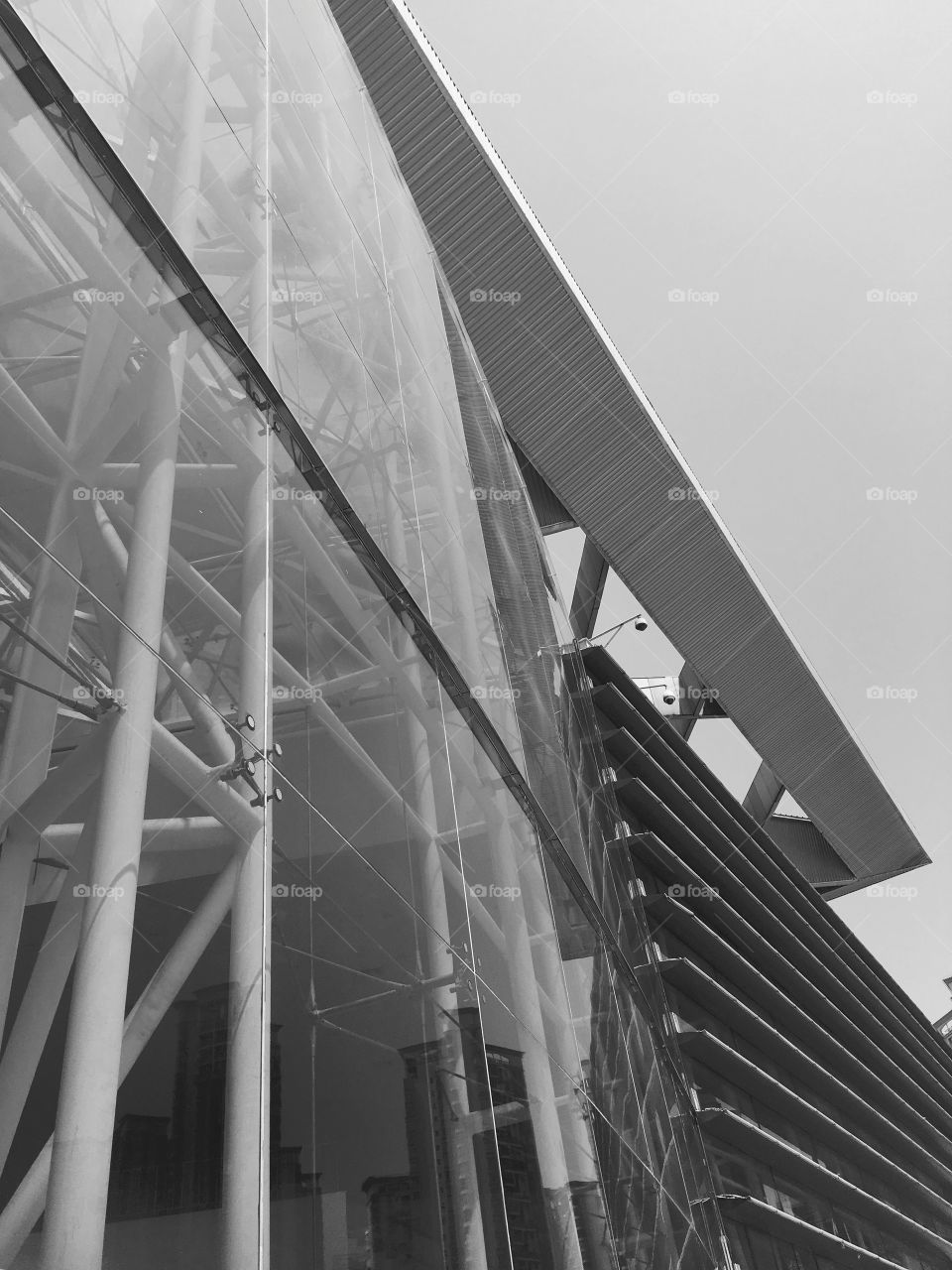 Modern Gymnasium Architecture in Shenzhen, China