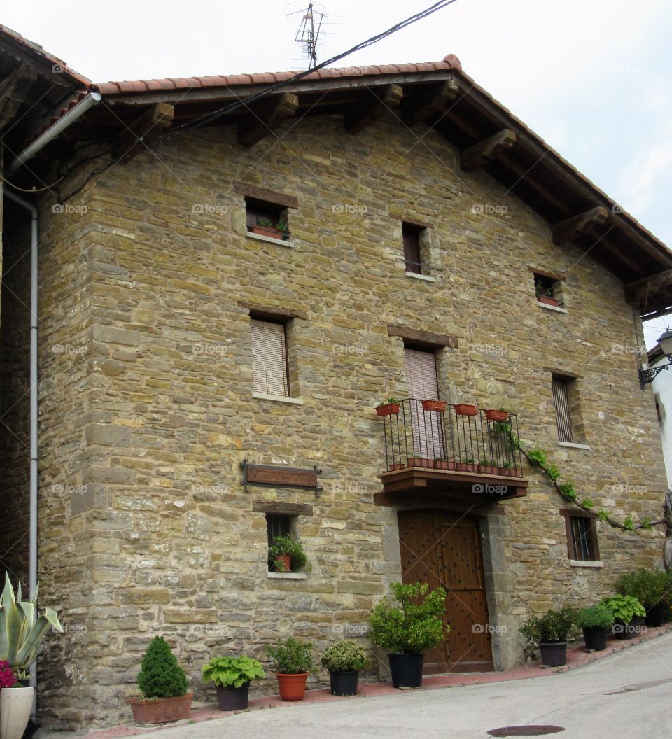 old house in the Spain